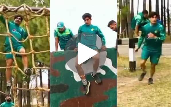 [Watch] Naseem Shah's Intense Military Training Ahead Of T20 World Cup Sets Social Media On Fire